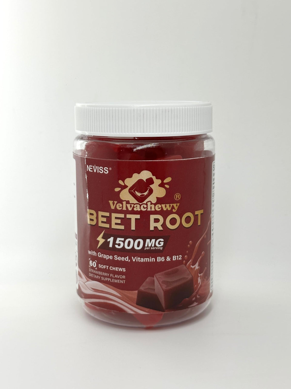 Beet Root Nitric Oxide Supplement 1500mg 60 Cts B301