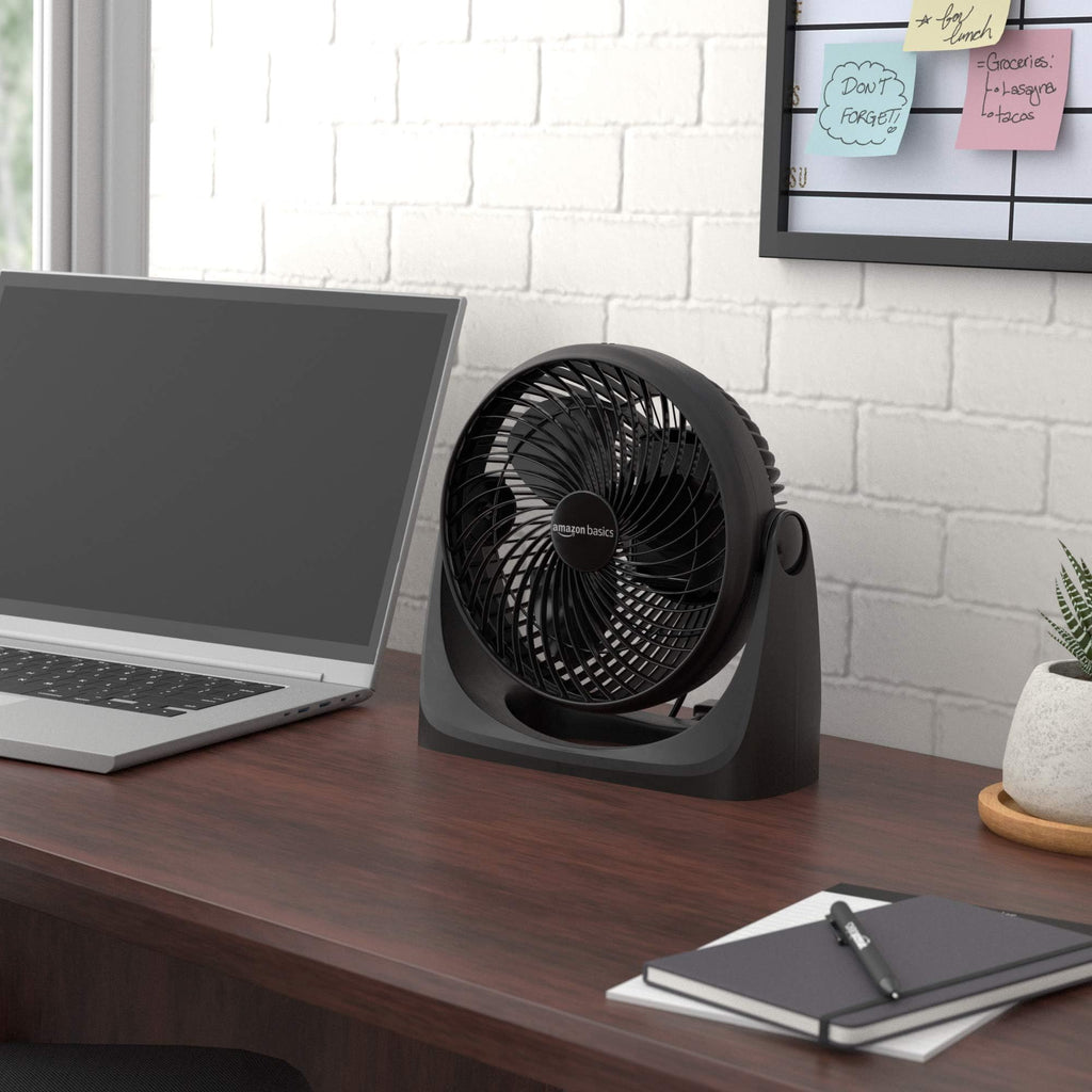 Black 3 Speed Air Circulator Desk Fan X960