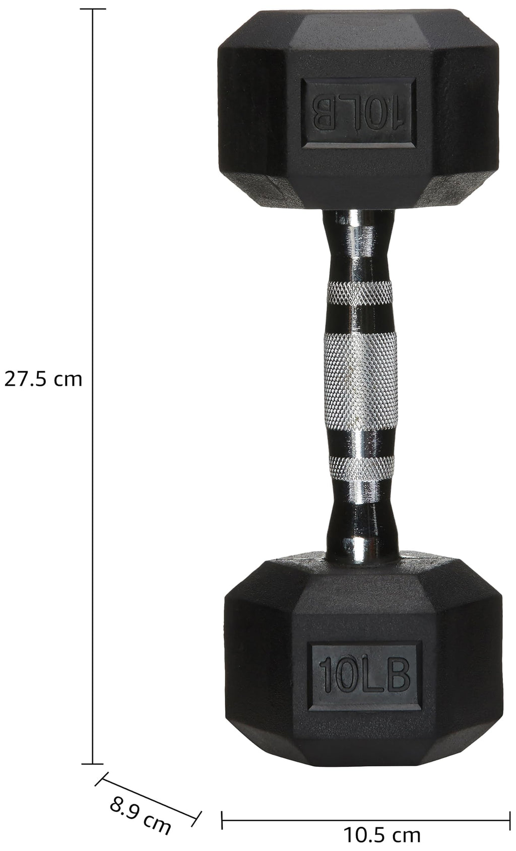 Rubber Hex Dumbbell G441481