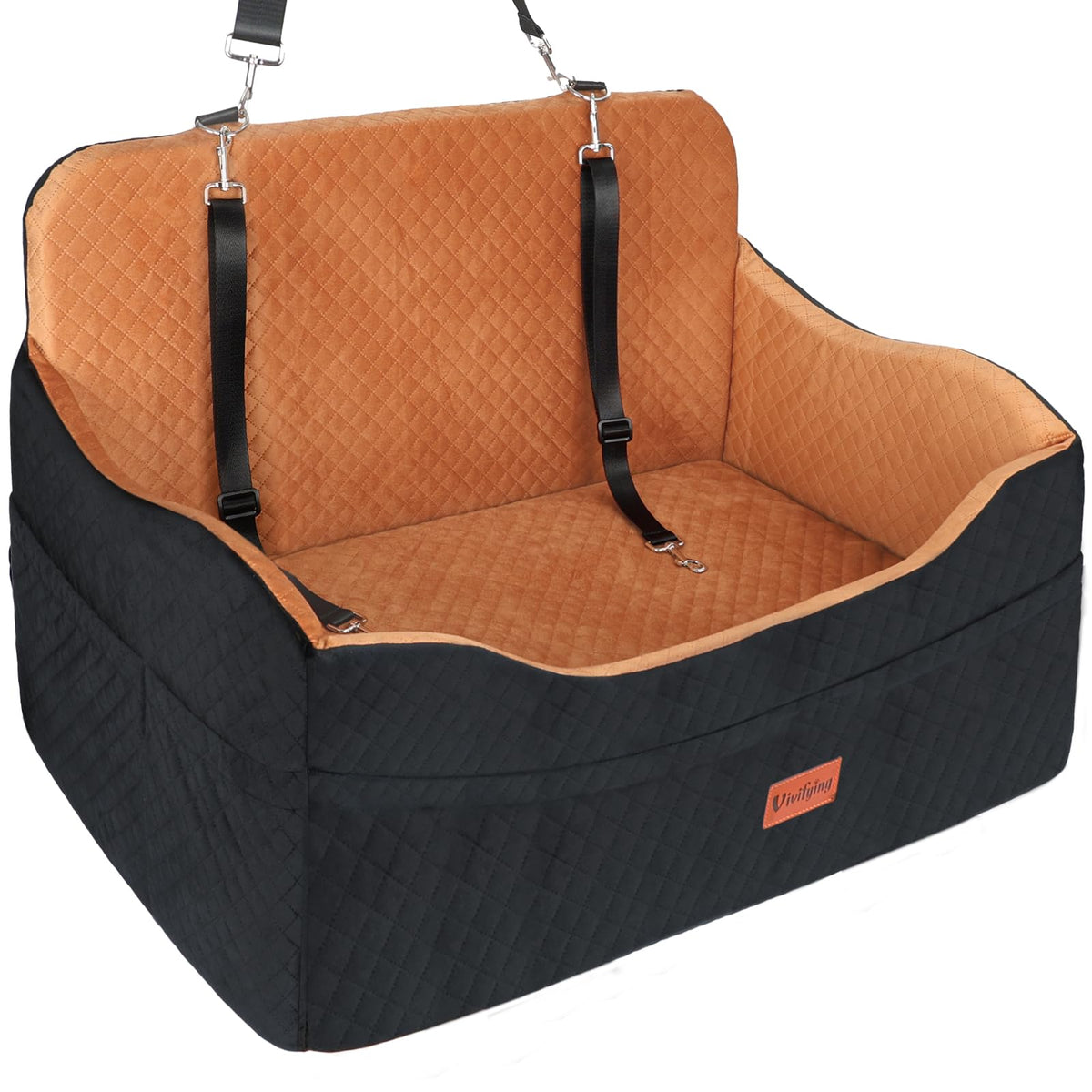 Large Dog Car Seat with 4 in Cushion T600241