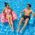 Inflatable Pool Chair Float 2 Pack with Drink & Phone Holder N865949