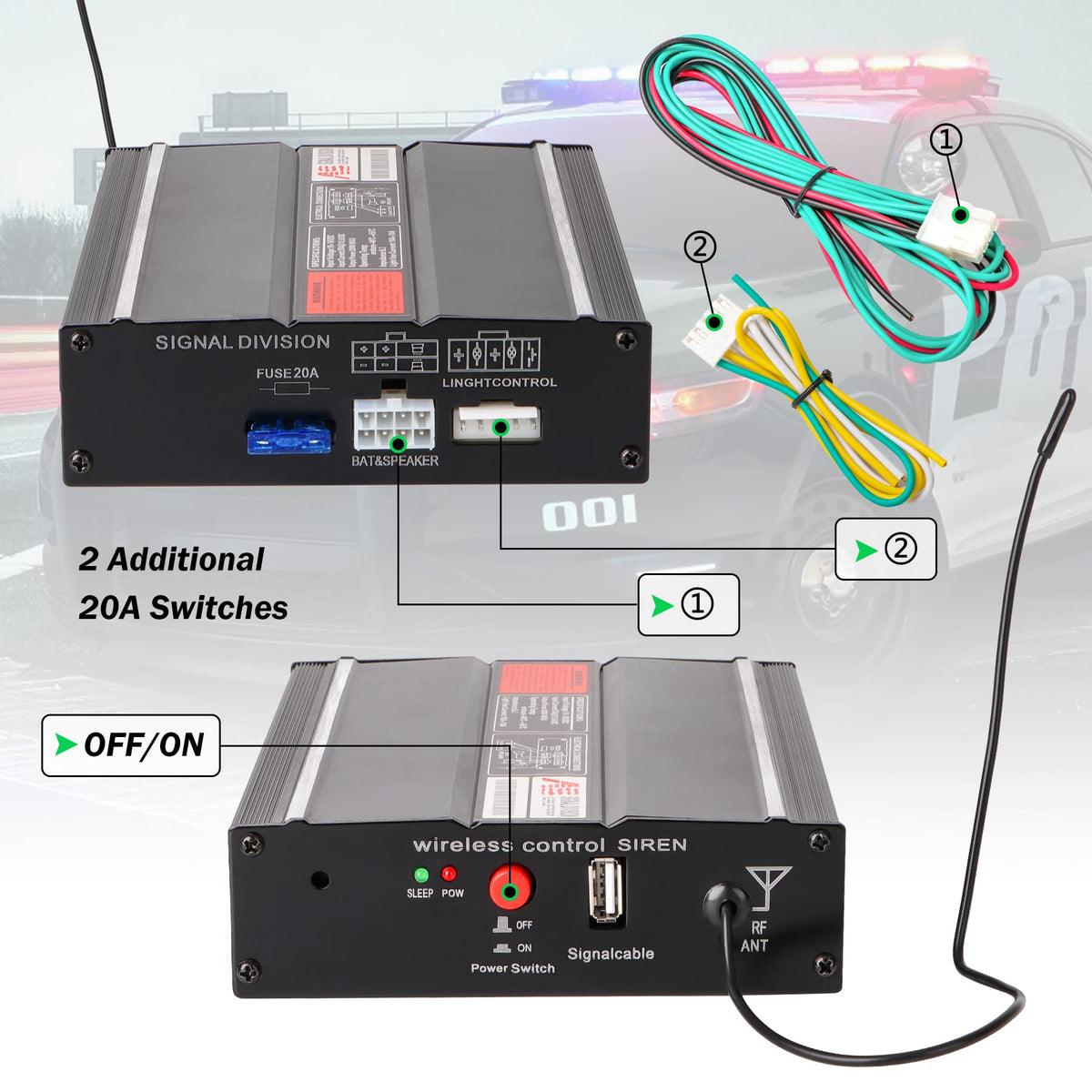 Emergency Siren Pa System Y9357