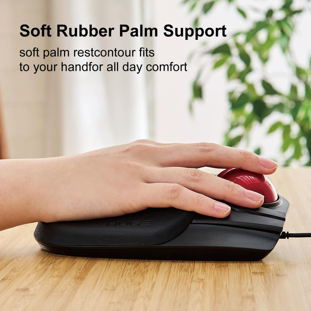 Wired Finger-Operated Trackball Mouse L8243