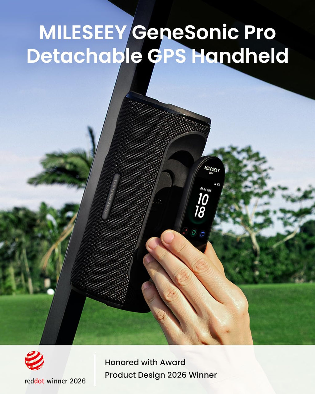 Golf GPS Speaker with 43K+ Courses U13569