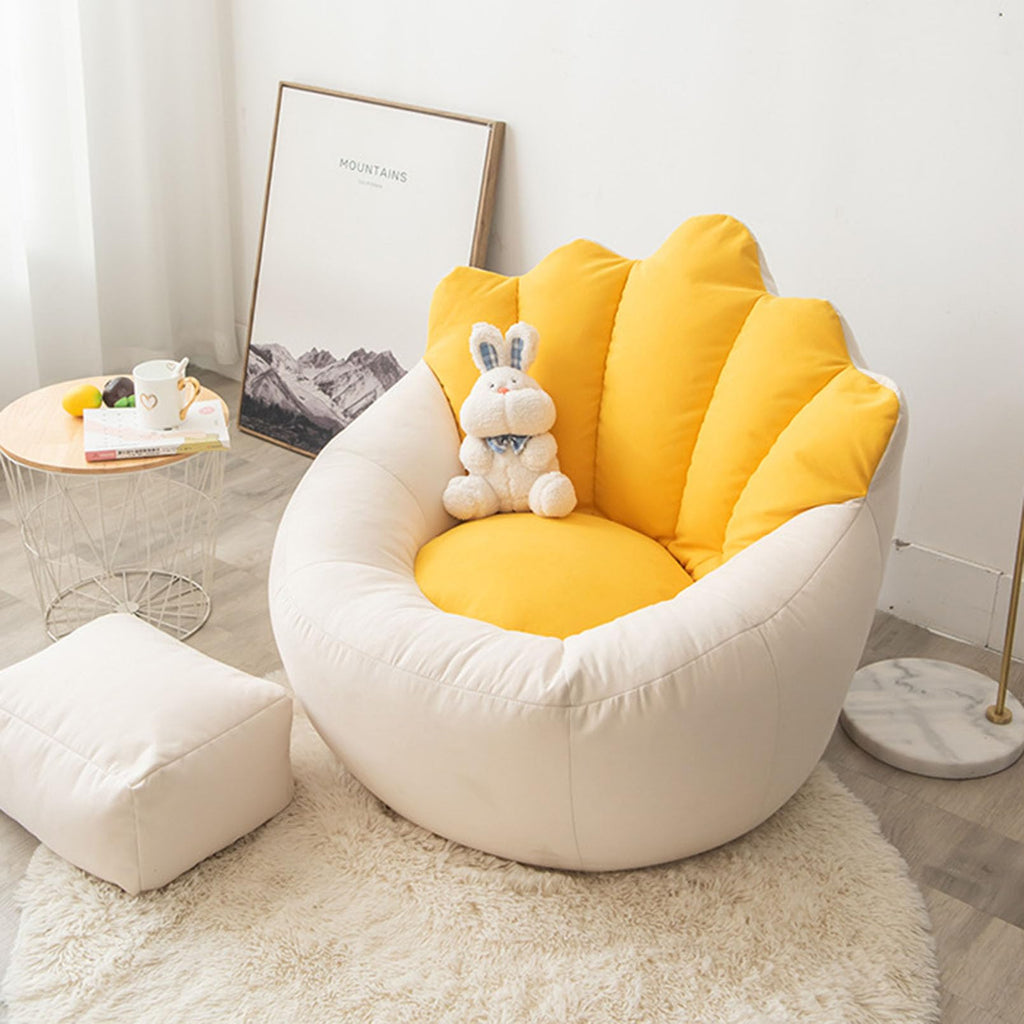 Washable Soft Linen Bean Bag Chair Cover C79762