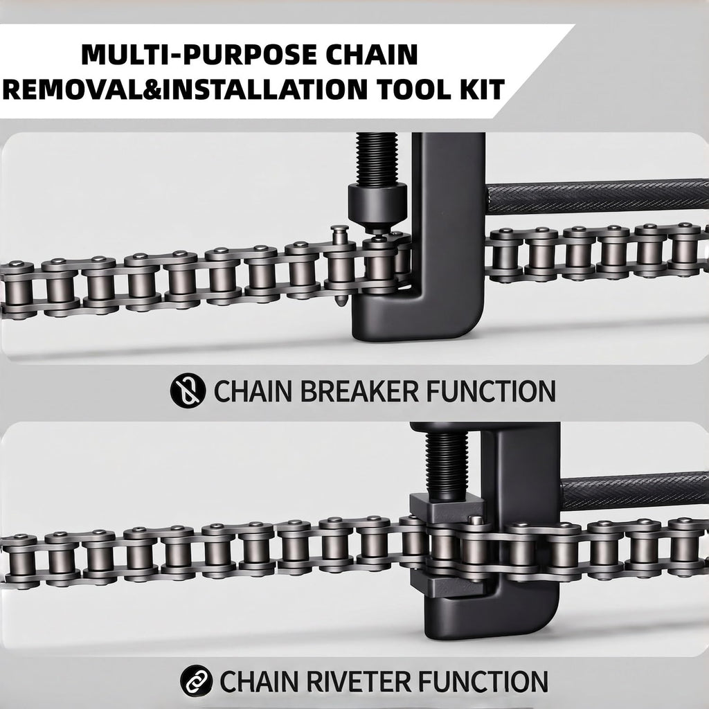 13 Pc Motorcycle Chain Breaker Rivet Tool Kit M52427