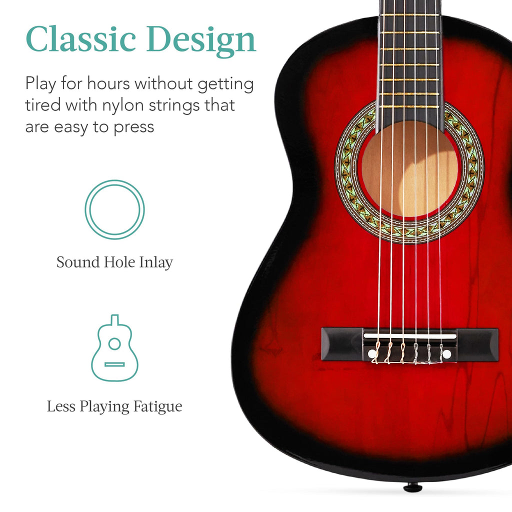 30in Kids Acoustic Guitar Starter Kit with Case T799224