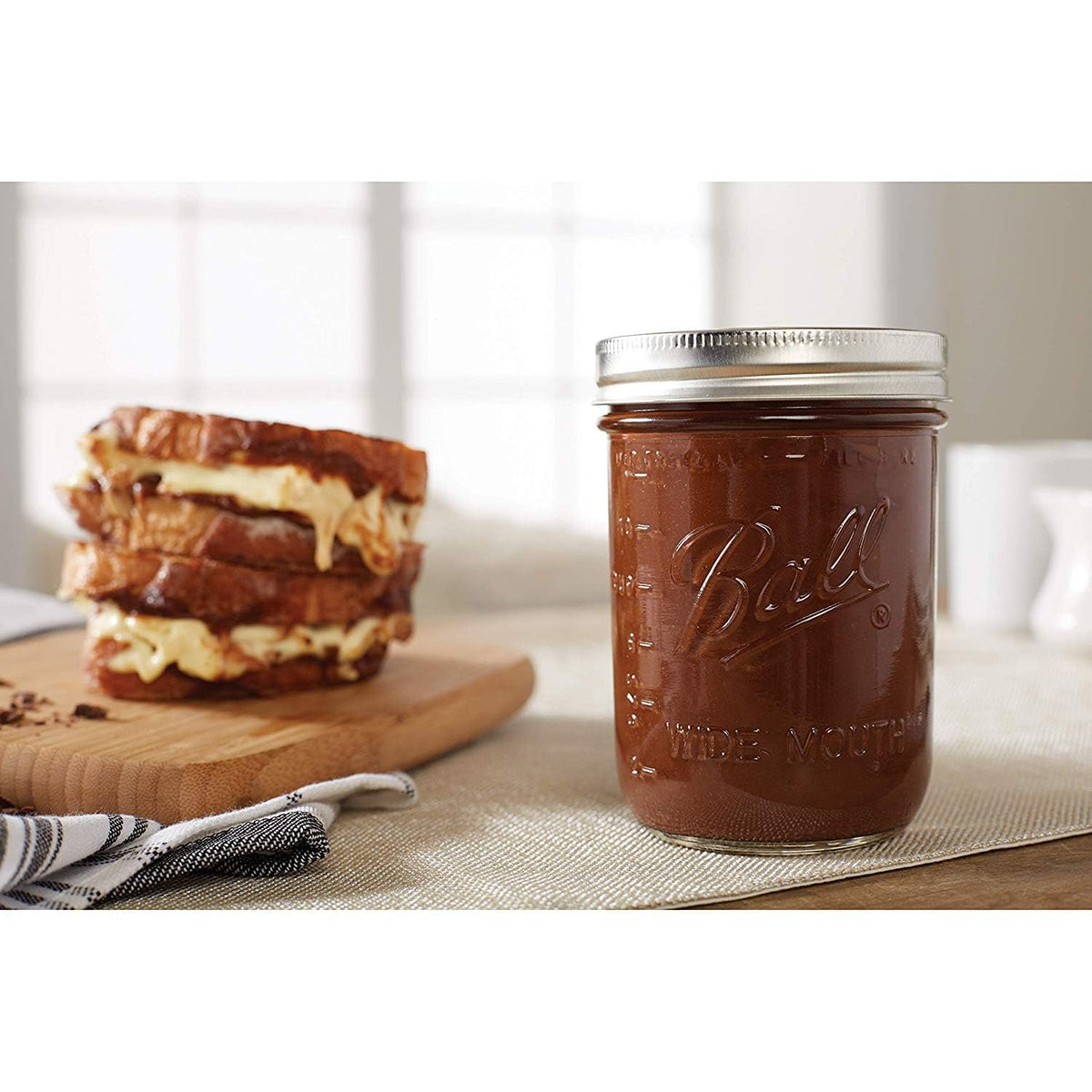 Wide Mouth Pint Mason Jars with Lids & Bands 16-oz 2-Pack R154370