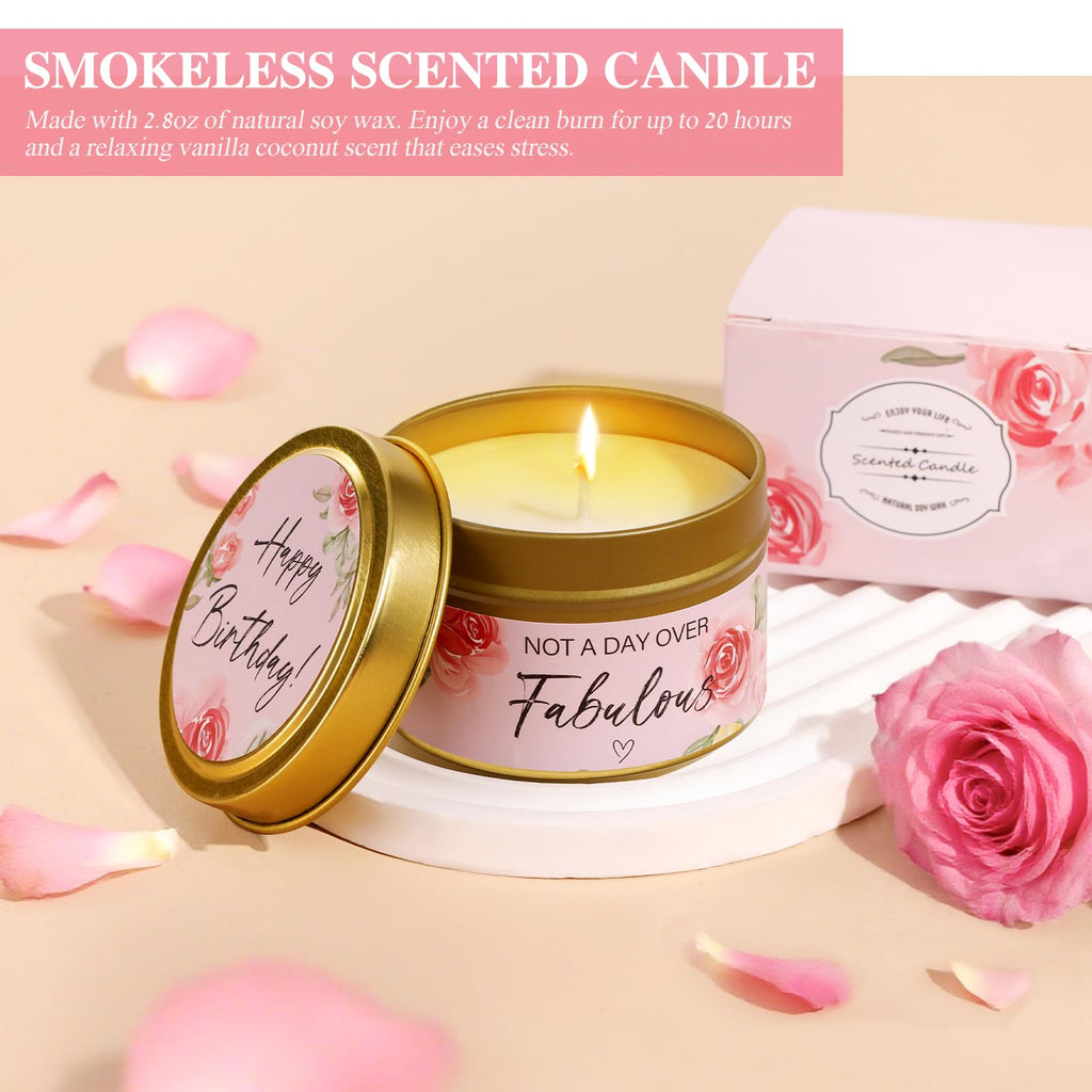 13PCS Spa Self Care Gift Basket Set Rose D361