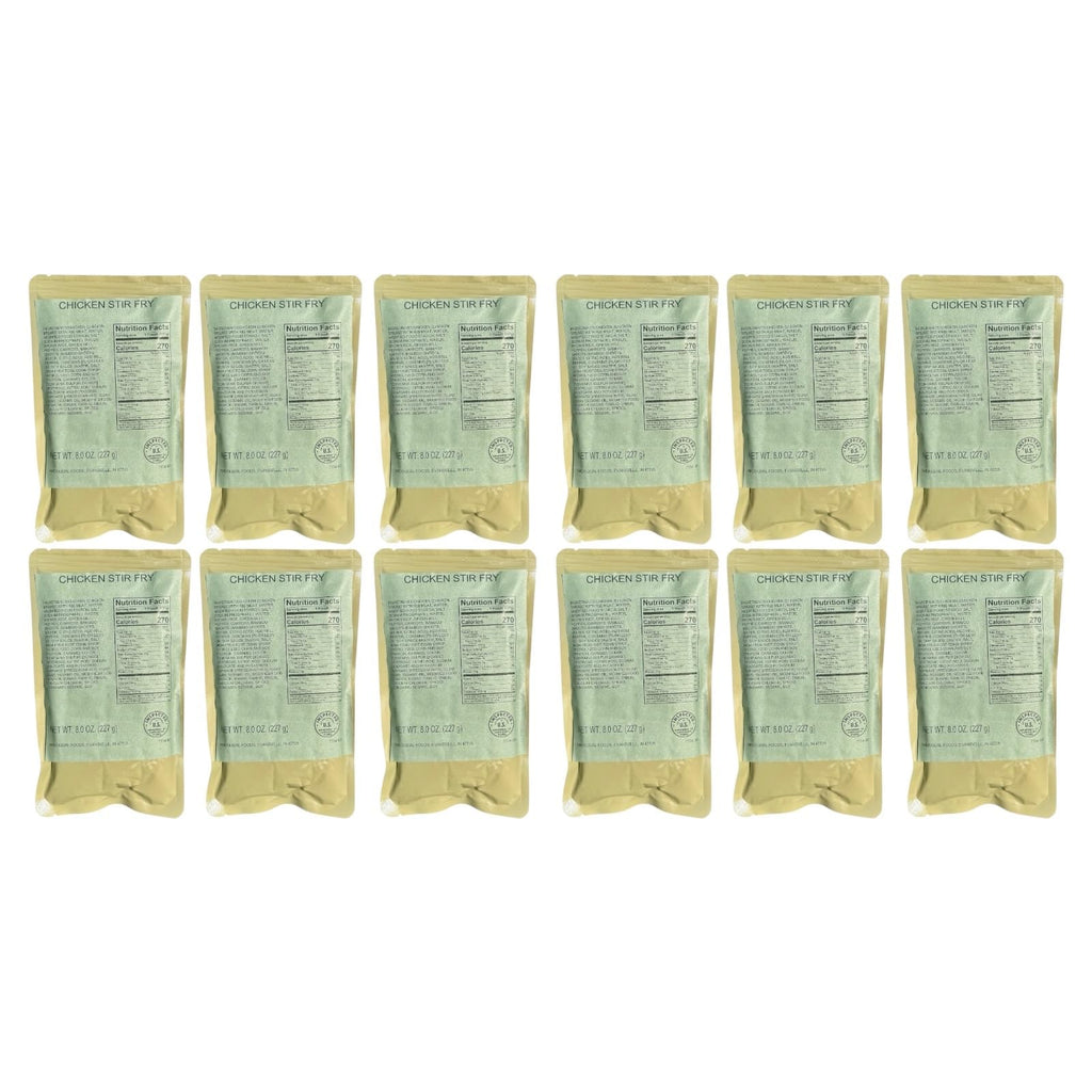 12 Pack Chicken Stir Fry Meal-Ready-to-Eat Entree N75952
