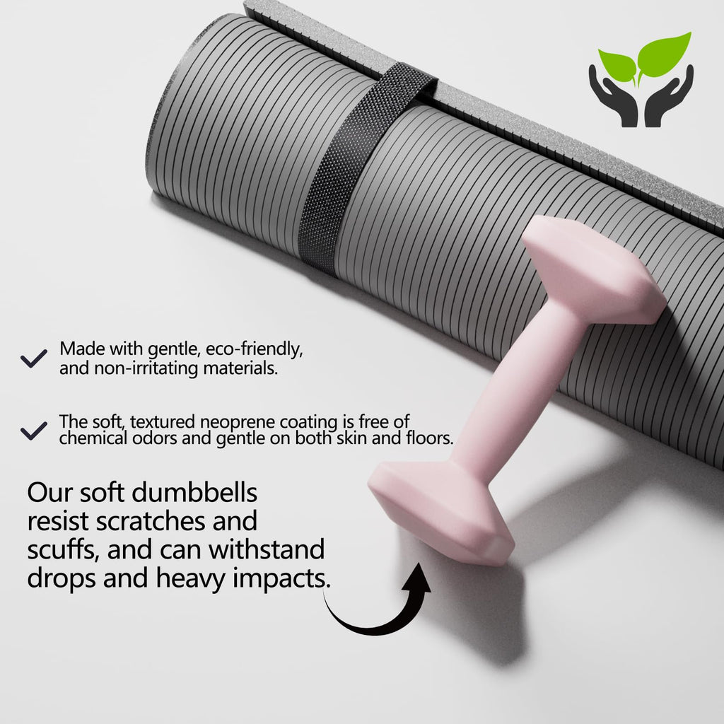 Neoprene-Coated Dumbbells Set of Two X572