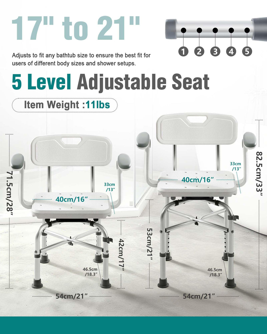 Adjustable Shower Chair C777999