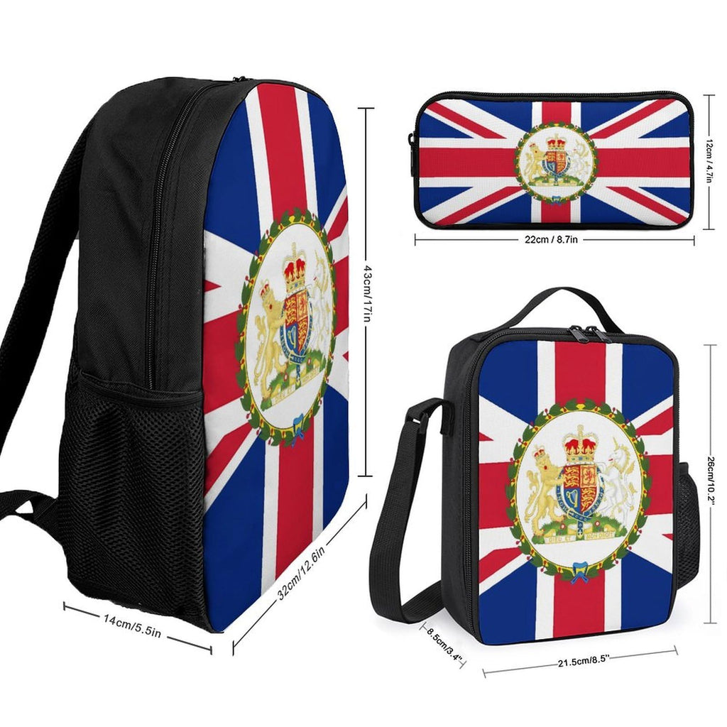 Backpack with Lunch Box Pencil Case N18358