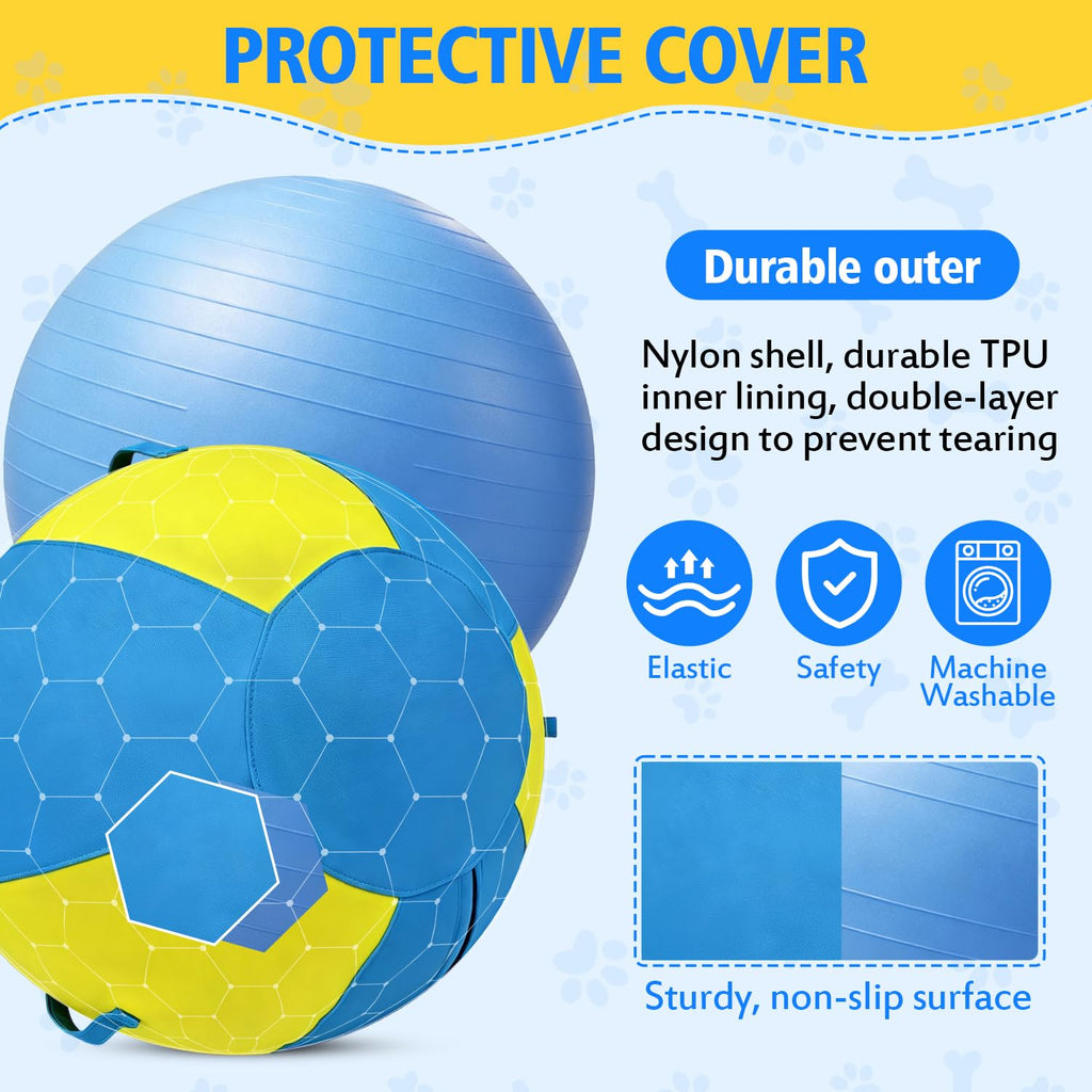 18 Inch Heavy Duty Dog Herding Ball with 3 Handles N33582