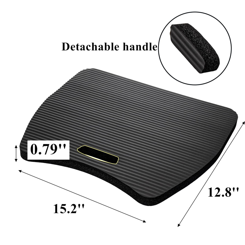 4 Pack Waterproof Portable Foam Stadium Seat Cushion with Handle Z809804