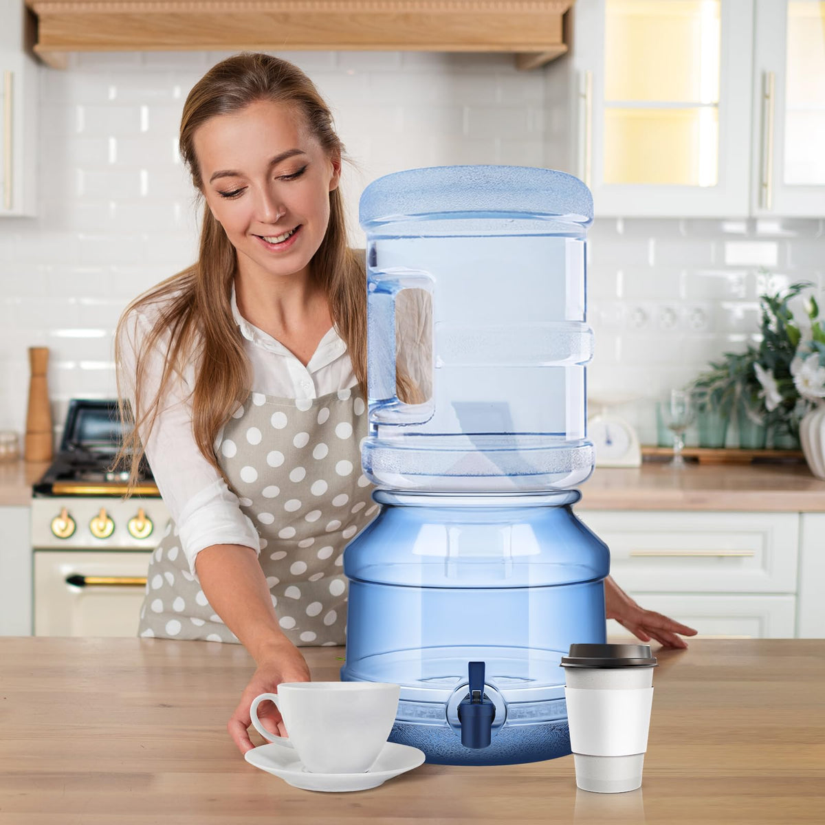 5 Gallon Water Jug Dispenser Base with Spout O394963