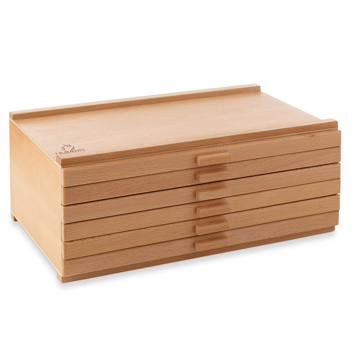 6 Drawer Wooden Artist Storage Box C51692