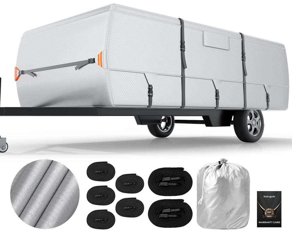 14'-16' Waterproof Oxford Fabric Camper Cover F98131