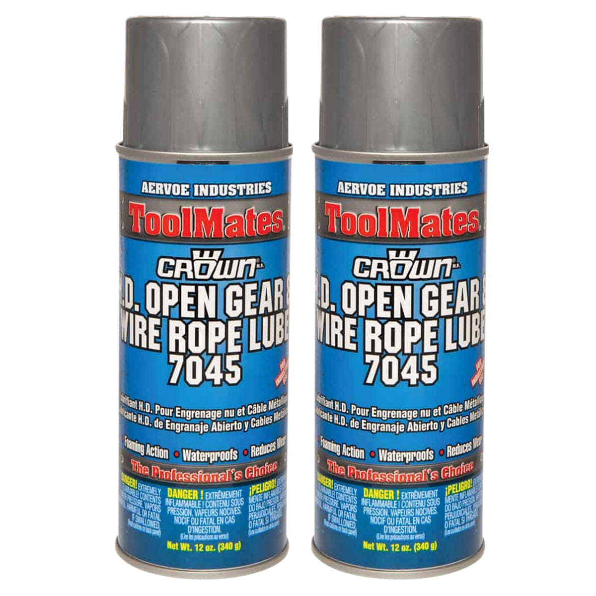 12 Ounce Open Gear & Wire Rope Lube 2 Pack P9697