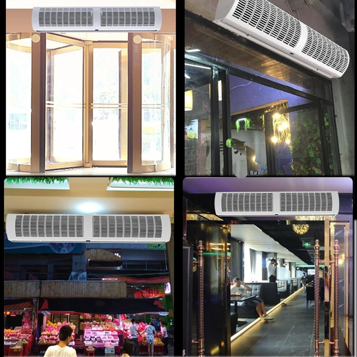 Industrial Air Curtain with Remote Control F36272