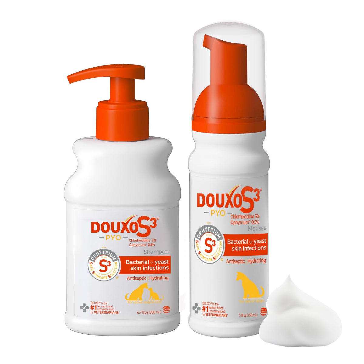 Chlorhexidine Shampoo and Mousse for Dogs R48289