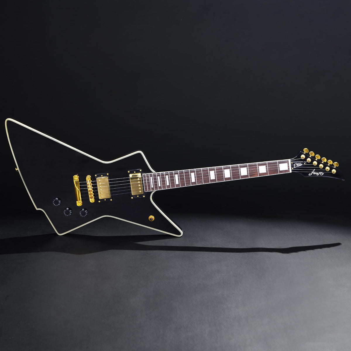 Solid Body Electric Guitar, Mahogany Body, Rosewood Fretboard J669