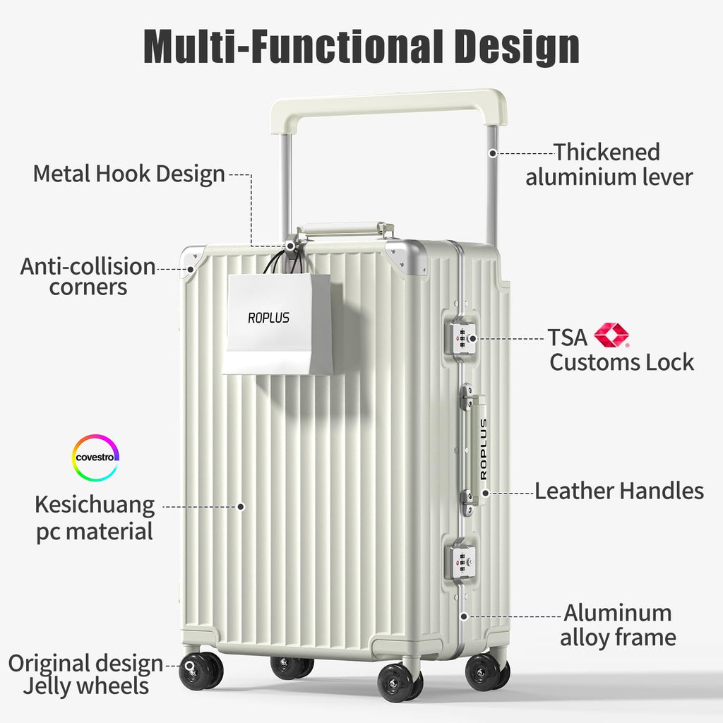 Aluminium Frame Carry on Luggage with TSA Lock K727162