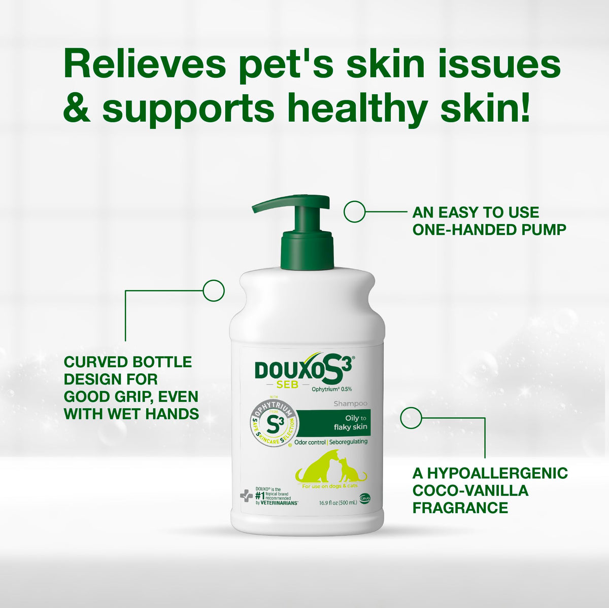 Dog Seboregulating Shampoo 16.9 fl oz B4877