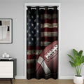 American Flag Blackout Door Curtain 34''W X 80''L X3645