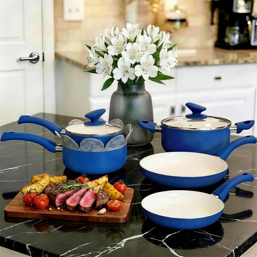 Ceramic Nonstick 12 Piece Cookware Set Z353