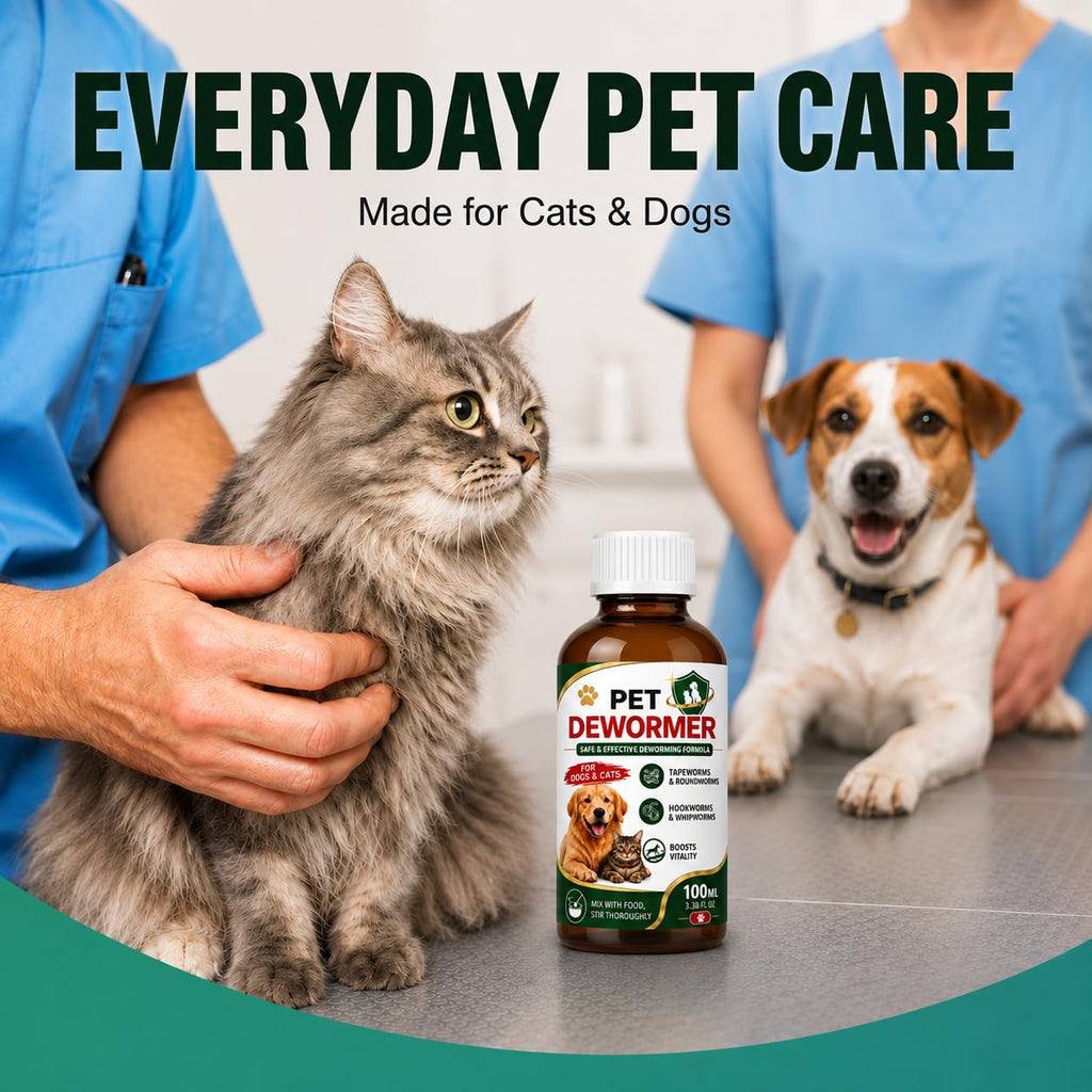 Praziquantel & Pyrantel Pamoate Oral Suspension for Dogs & Cats 3.38 fl oz I344