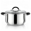 6 Quart Stainless Steel Induction Stock Pot with Lid N664