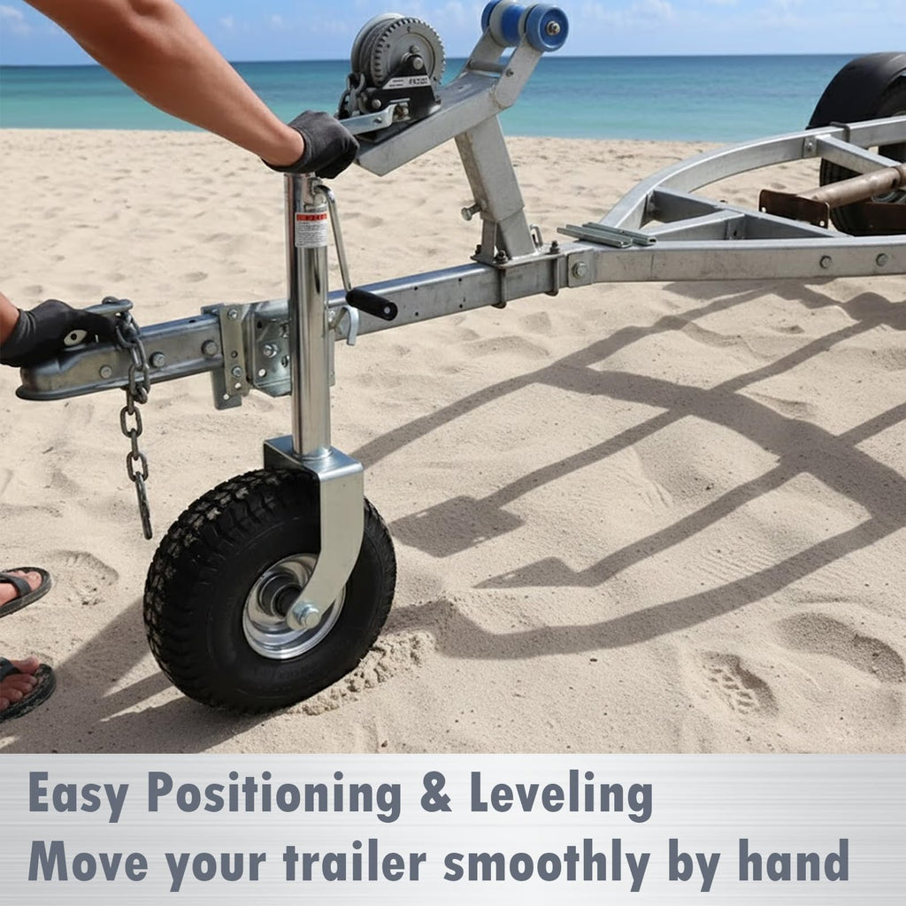 Heavy-Duty Swivel Trailer Tongue Jack 2000 lbs Y92107