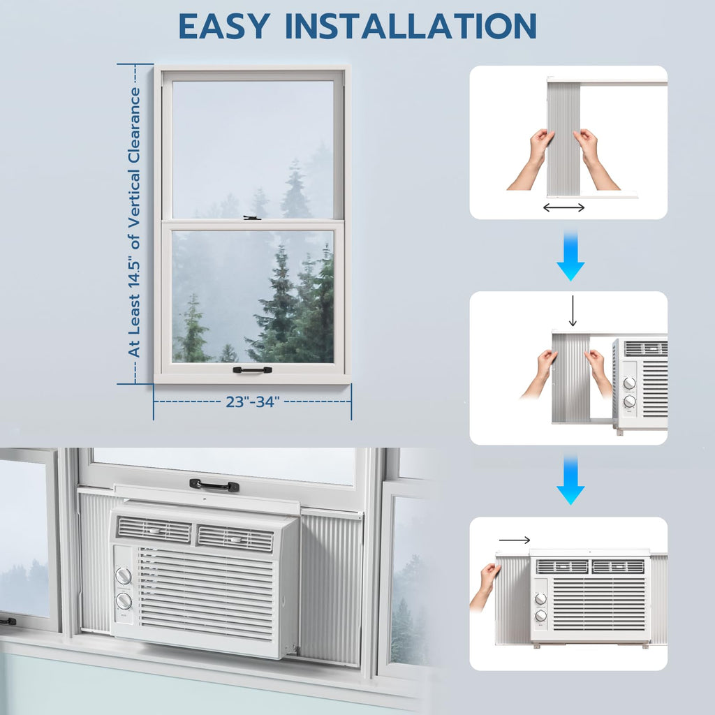 5000BTU Window Air Conditioners L8609