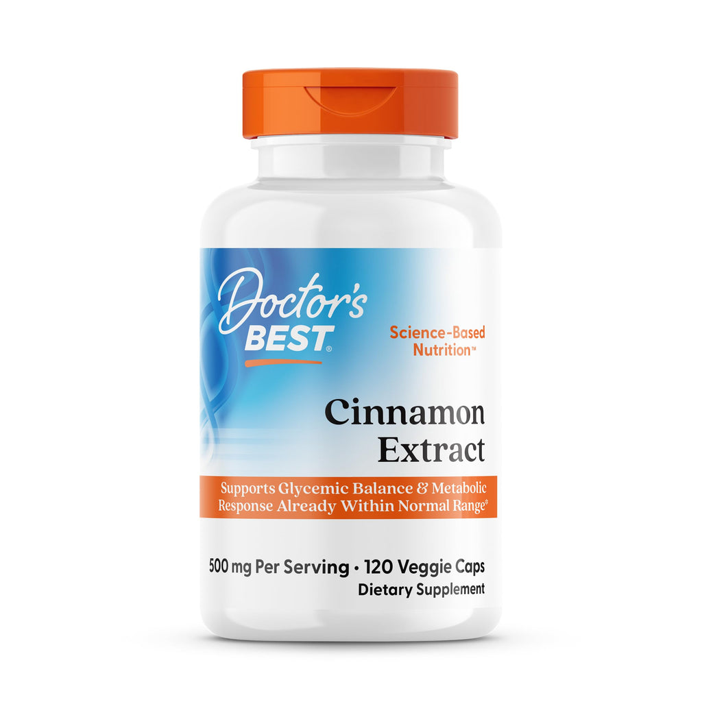 Cinnamon Bark Extract Capsules, 120 Veg Caps O142526