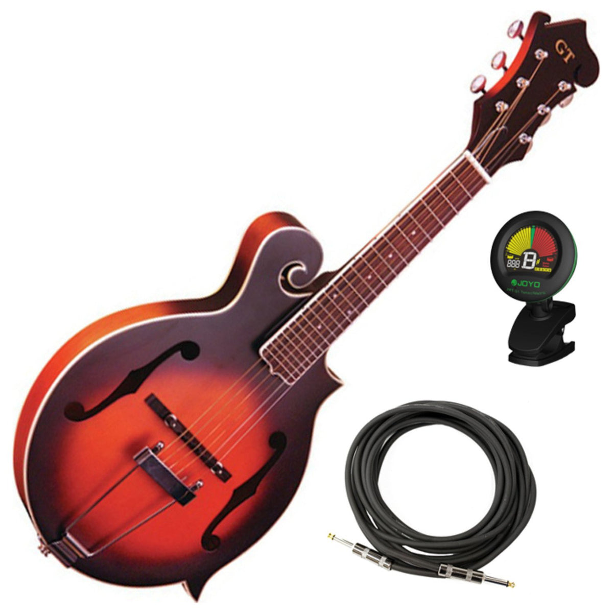 Cutaway Manditar with Case, Tuner, and Cable U802019