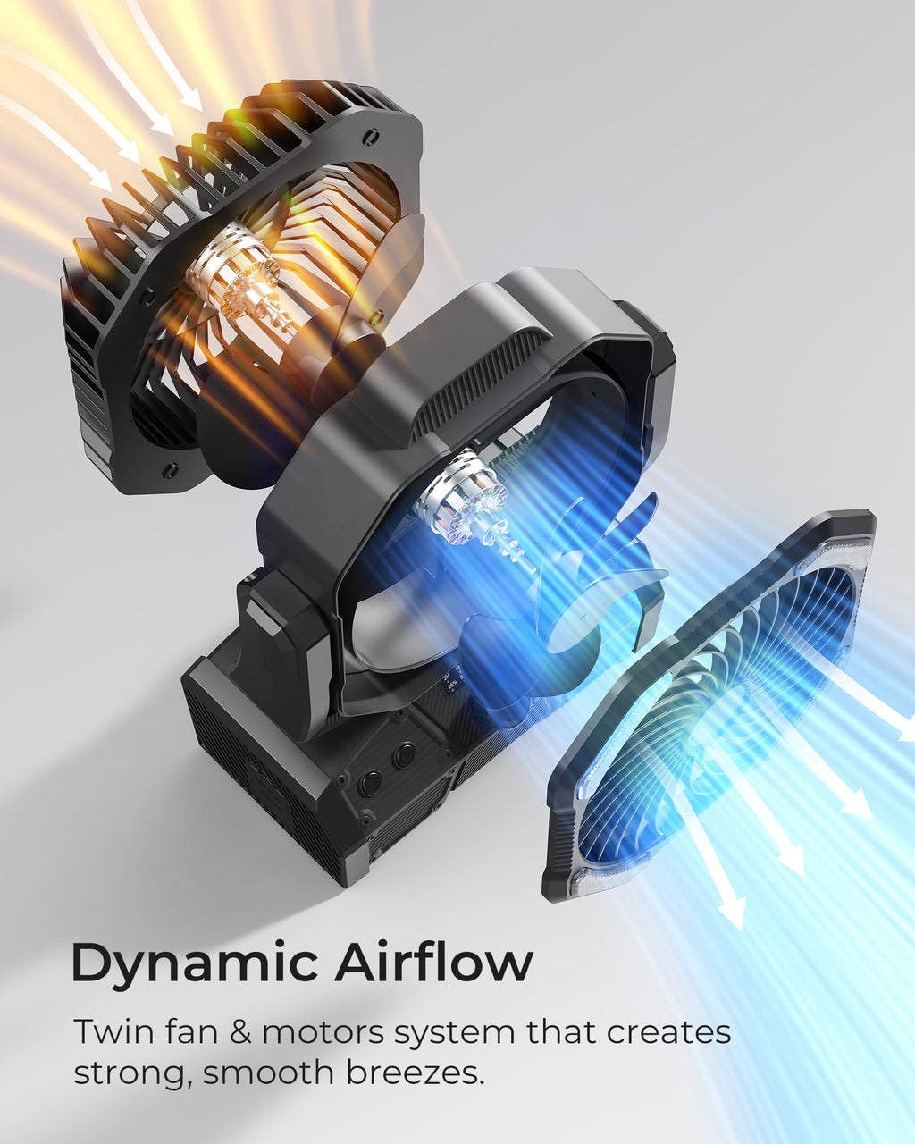 Portable Camping Fan with Remote Y8355