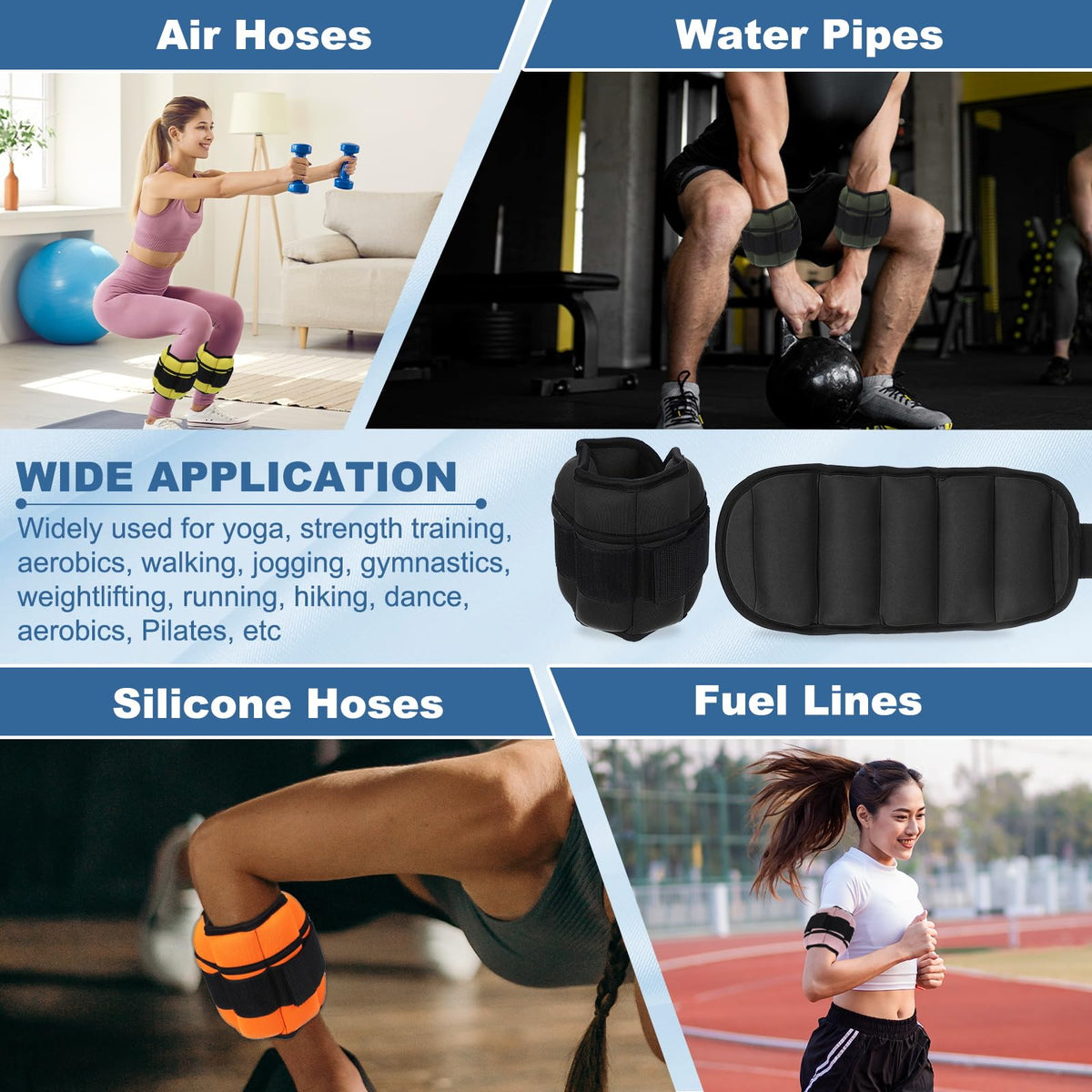 Adjustable Ankle Weights T7705