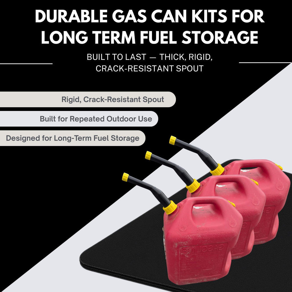 Gas Can Spout Replacement Kit 3 Pcs L666