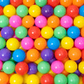 100pcs Crush Proof Plastic BPA Free Non-Toxic Play Balls U53699