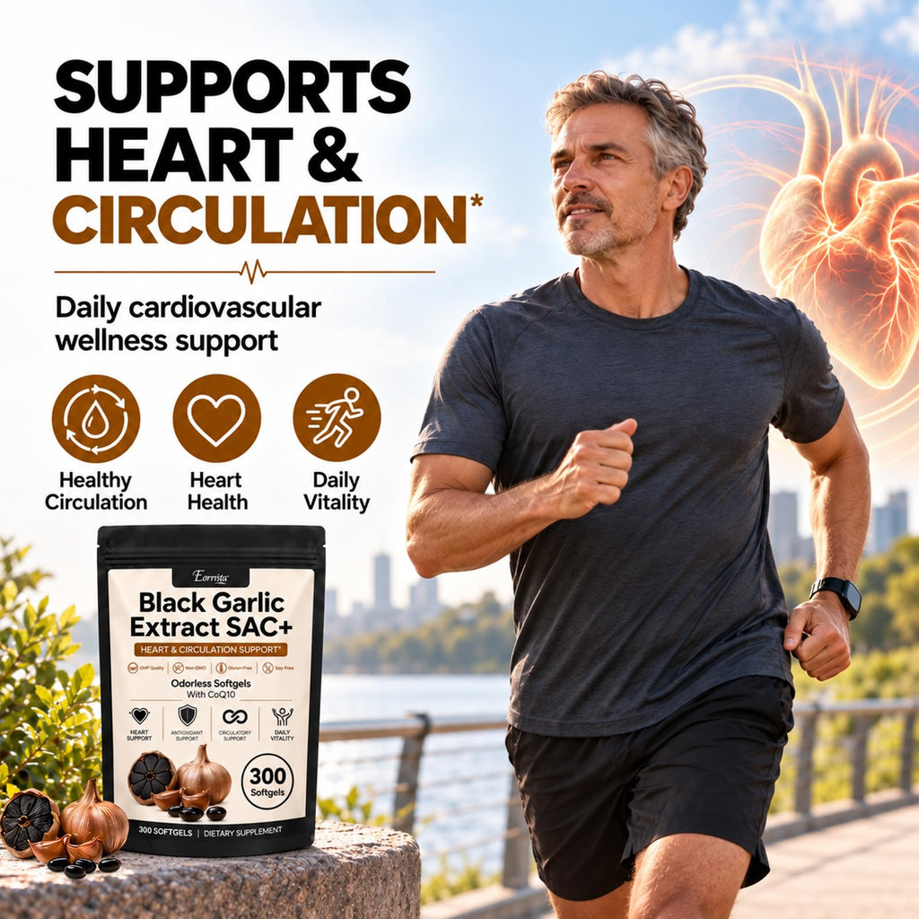 Black Garlic Extract Softgels 300 Count O653880
