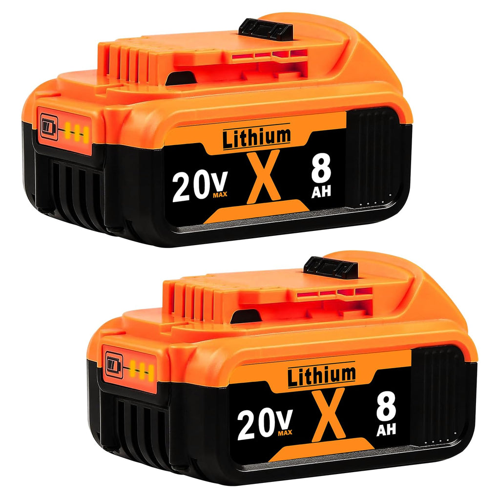 8.0Ah 20V MAX Lithium Batteries 2 Pack U163