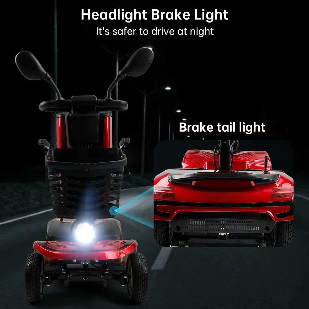Electric Powered Mobility Scooter with Cup Holder C6968