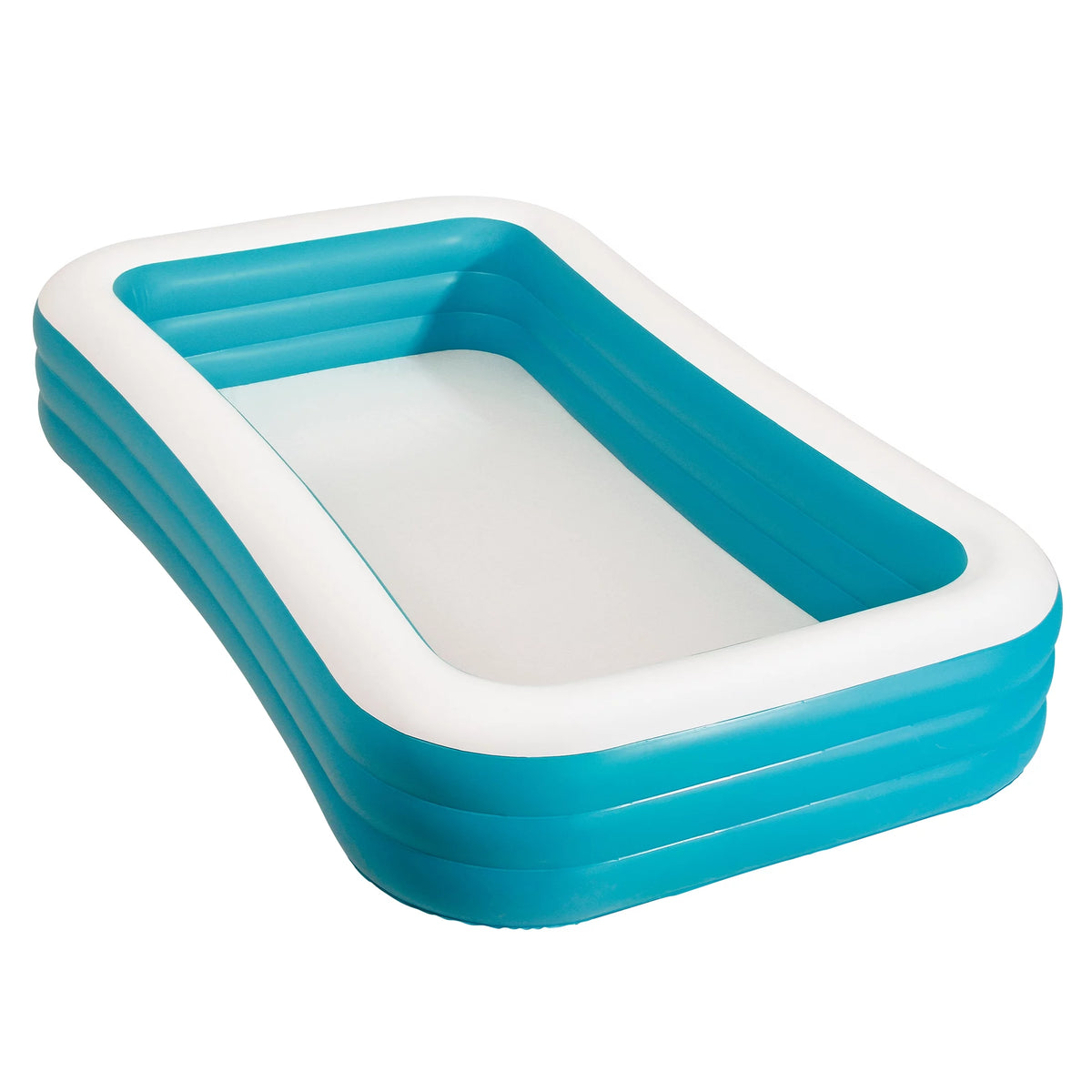 Blue 10 ft Round Inflatable Swimming Pool X119