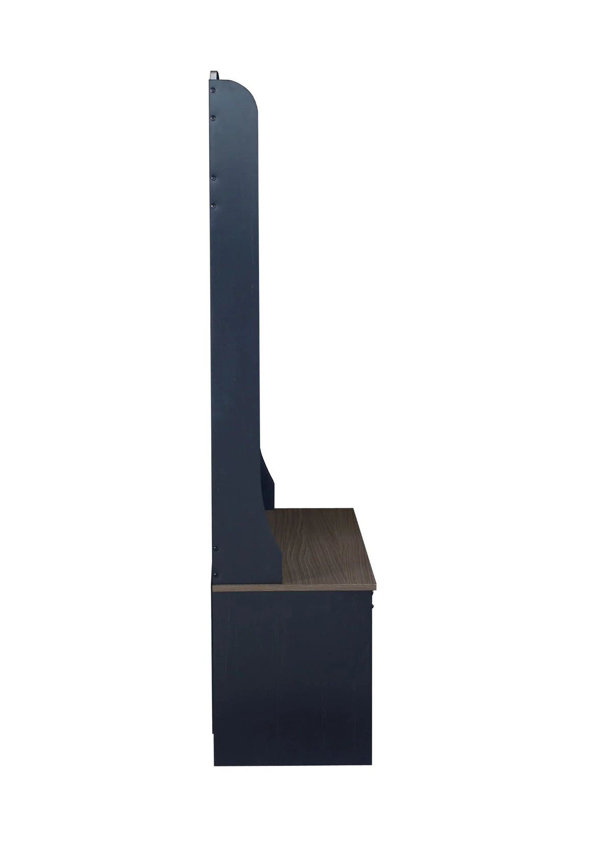 Black Hall Tree & Shoe Bench Y975604