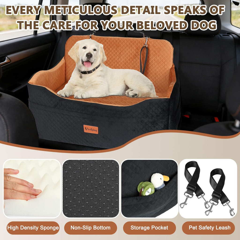Large Dog Car Seat with 4 in Cushion T600241