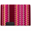 Burgundy Pink Tribal Horse Saddle Pad S6283