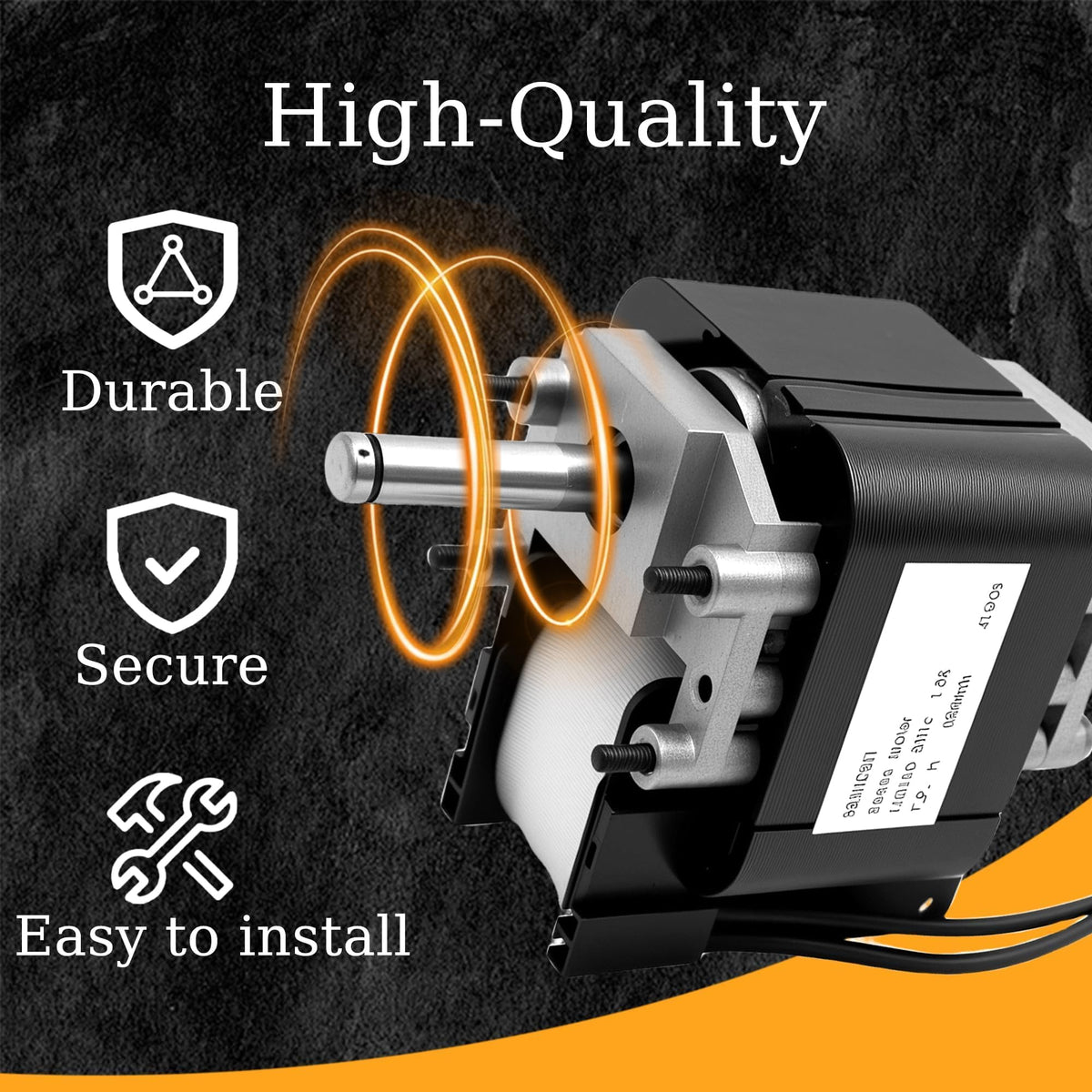 Vent Fan Motor 1.5A 120V 3000rpm P190775