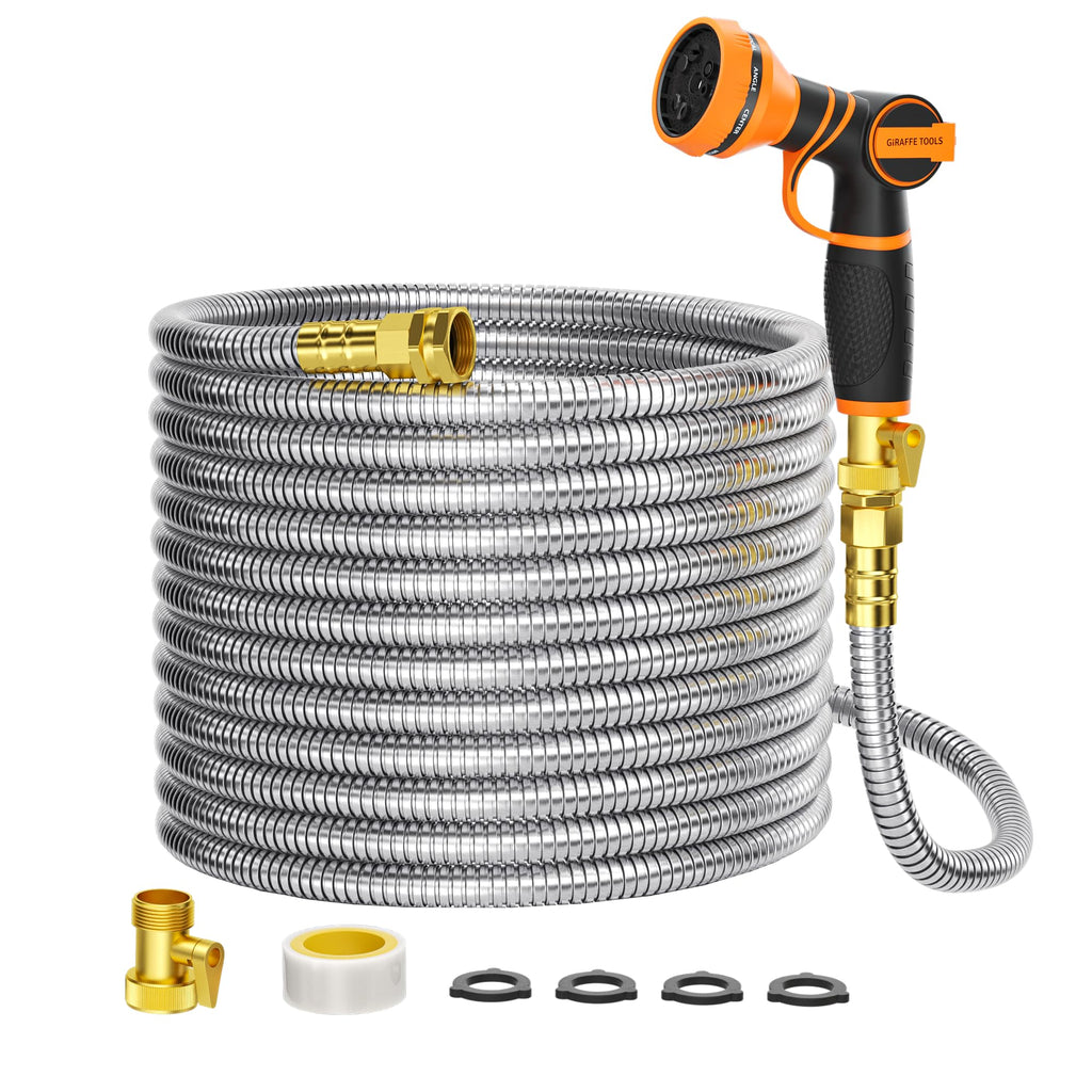 Garden Hose 100ft x 5/8" Stainless Steel V1978