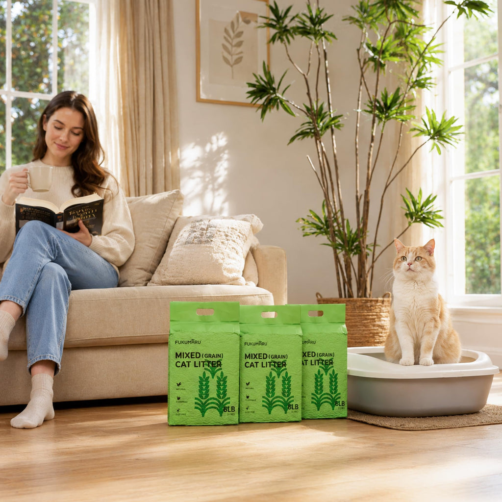 Clumping Tofu Cat Litter 18 lb O6481